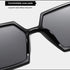 Over-size Square Big Frame Black Sunglasses